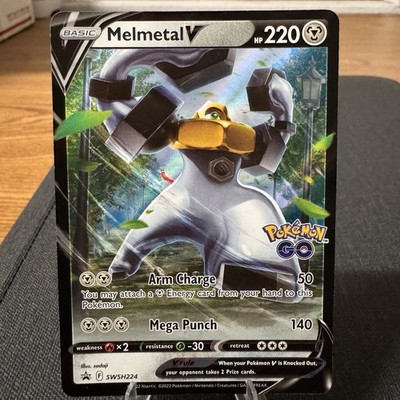 Melmetal V SWSH224 SWSH: Sword & Shield Promo Cards Holo