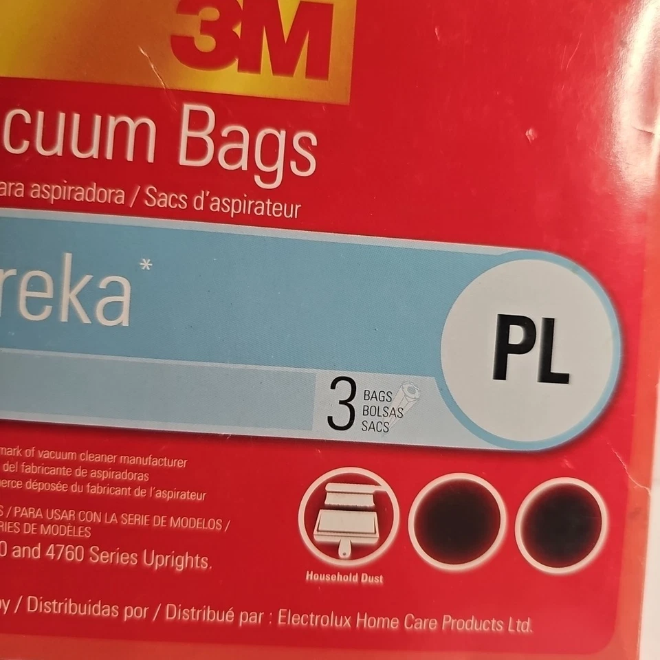 Vacuum Bag FOR Eureka PL 3 Bags Count Filtrete 67707 For 4750 4760 Series Uprigh - Image 4 of 4