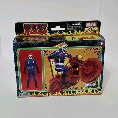 Marvel Legends Ghost Rider Johnny Blaze Action Figure & Motorbike Kenner MISB