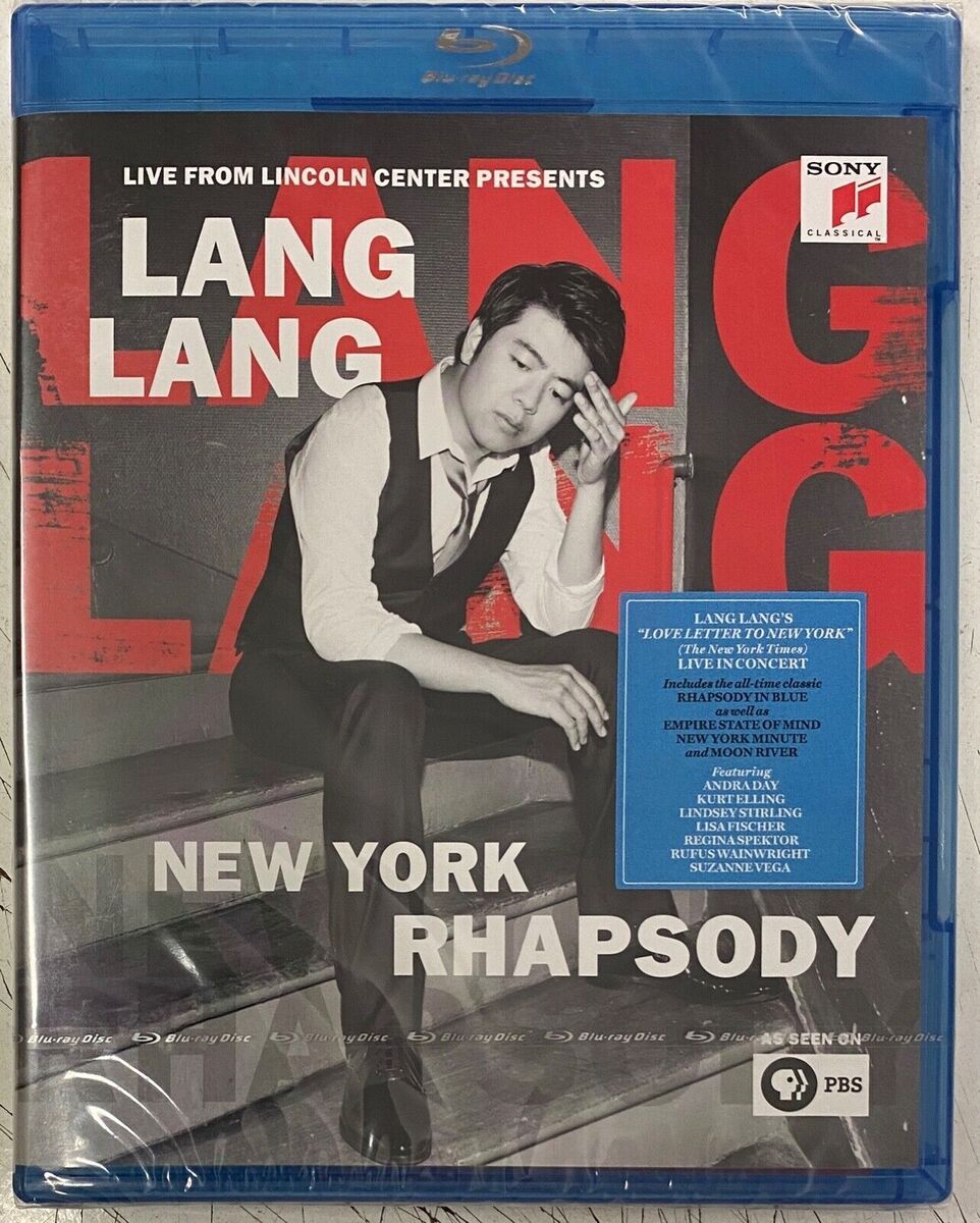 New　York　Lincoln　Live　From　New　Lang　Presents　Rhapsody　Lang　eBay　Center　(Blu-Ray)