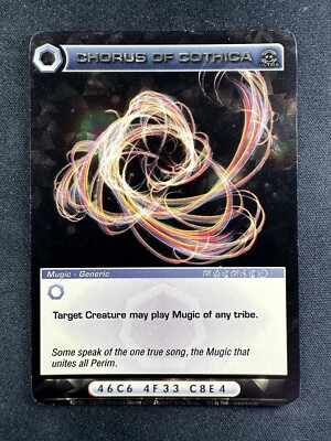 Chaotic Chorus of Cothica 67/100 Premium ZOTH Ultra Rare Mugic NM/LP