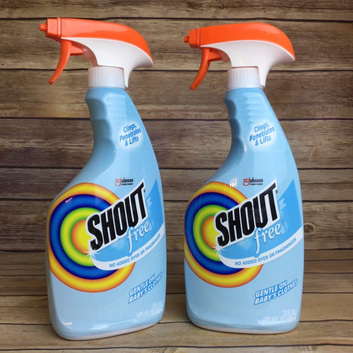 Shout Free Laundry Stain Remover (2 Pack)