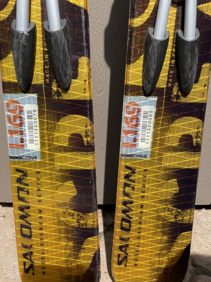 【美品】SALOMON XSCREAM9 DR120 169cm Salomon Xscream 169 cm Ski + Tyrolia SP 9 Bindings Adventure