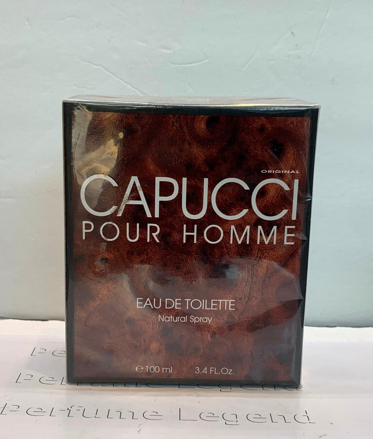 CAPUCCI POUR HOMME BY CAPUCCI FOR MEN 3.4 FL.OZ EDT SPRAY ORIGINAL