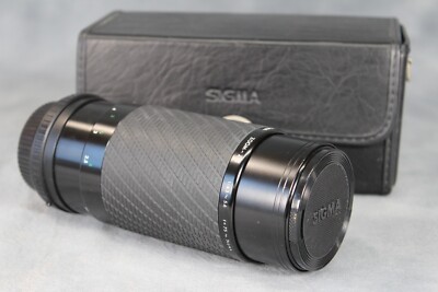Sigma Zoom II 1:4.5-5.6 f=75-300mm Olympus OM Mount Multi Coated Objektiv im Etui Ex