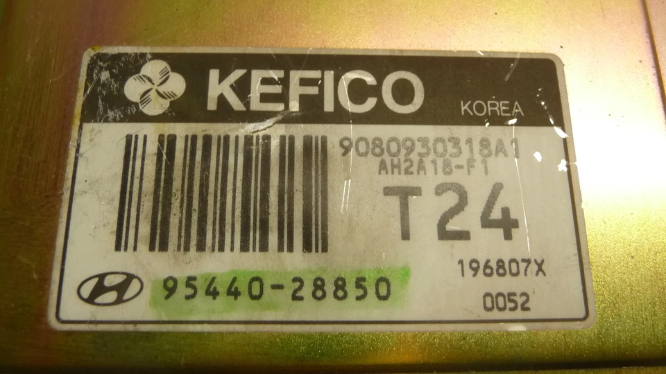 NY469-9 OEM GARANTÍA 1999 2000 HYUNDAI ELANTRA TRANSMISIÓN CONTROL COMPUTADORA TCM Foto 2 de 2