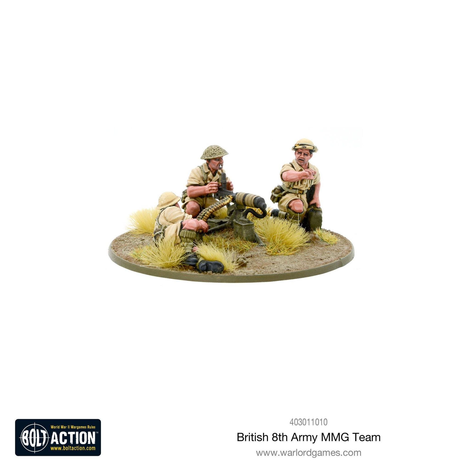 Bolt Action - 8th Army MMG Team - Warlord Games