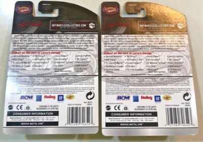 2008 HOT WHEELS LARRY'S GARAGE SO FINE CHASE WITH SIGNATURE LOT OF