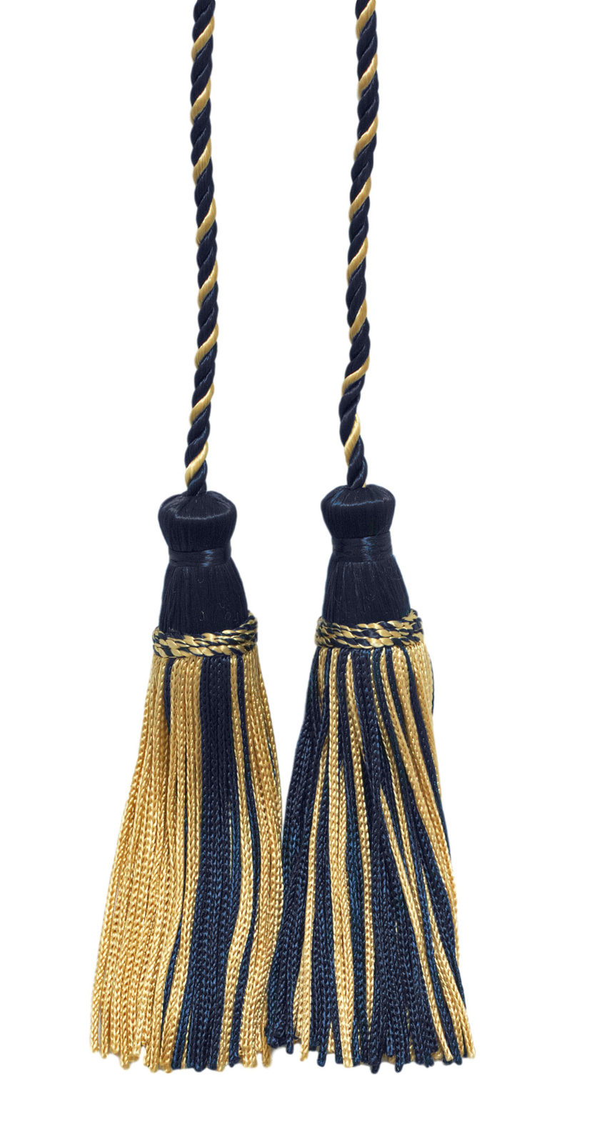 Curtain Tieback, Style# CDCT, Color# 565 - Nautical Blue [Set of 12]