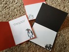 3 Handmade Stampin' Up Cards Geared Up Garage Car, Penguin, Little Ladybug Bokeh — photo 2