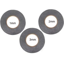 1mm 2mm 3mm For 3M Sticker Double Sided Tape Adhesive Cell Phone Repair Black