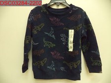 Stain, Cat  Jack Toddler Boys' Navy Fleece Sweatshirt, Size 4T 191904531346