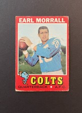 1971 Topps # 242 Earl Morrall Indianapolis Colts Michigan State