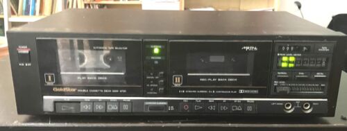 Goldstar GSW 5720 Double Cassette Deck - Picture 1 of 3