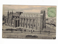 Australia Postcard, St PATRICKS CATHEDRAL, MELBOURNE Vic,cds ALBERT PARK 1918