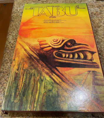 1980 International Team Tabu Game of Aztecs Virgin Sacrifice CIB