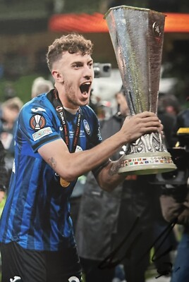 MATTEO RUGGERI HANDSIGNIERTES 6X4 ATALANTA FOTO + BEWEIS