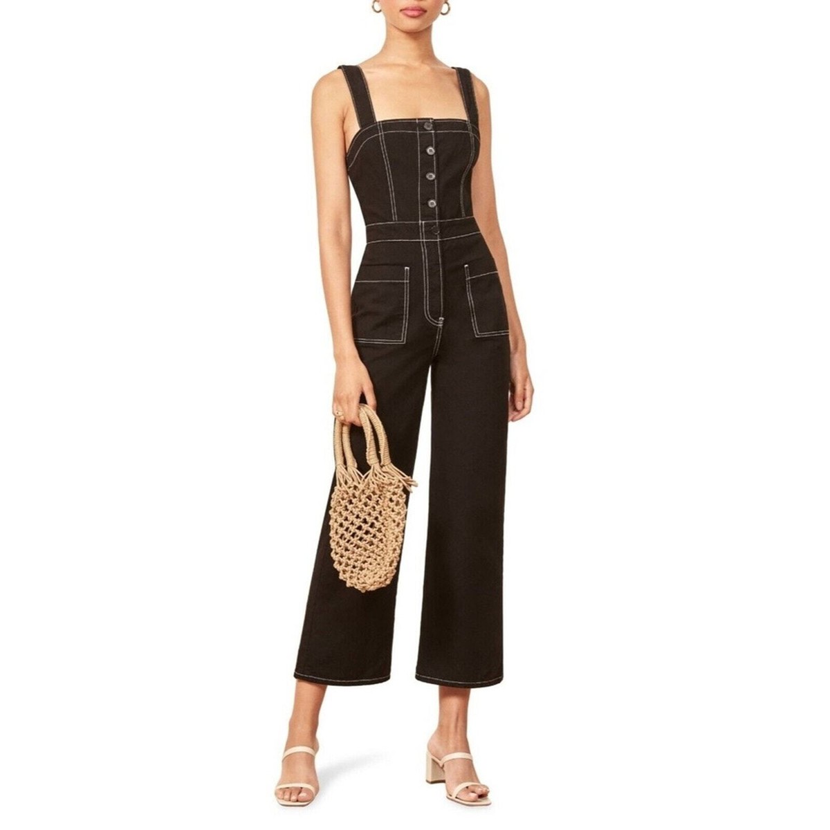 reformation amory denim dress Reformation Amory Denim Midi Dress In Blue - 40% Off