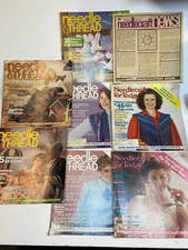 Needle Thread Magazine Creative Sewing Vintage Lot 1980s Needlecraft For Today