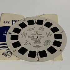 The French Riviera Cote D'Azur France 1953 Belgian-made View-Master Reel 1425 1H