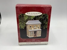 Hallmark, Keepsake, Ornament, Cafe, Nostalgic Houses and Shops, Series 1997