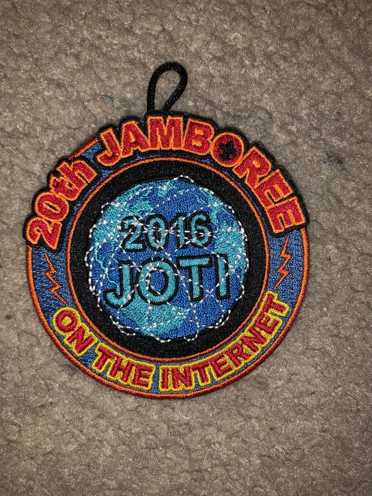 Boy Scout BSA 2016 Ham Radio Jamboree on the Internet JOTI Award Patch