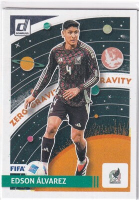 2024-25 Panini Donruss Soccer No. 23 Edson Alvarez Zero Gravity Silver