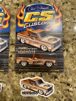 CS Chris Stangler 10th Anniversary Hotwheels Newsletter 83