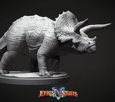 Triceratops by Epics N Stuffs | D&D | DnD | Print on Demand