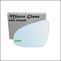 Glas RüCkspiegel Verchromt Seite Sx-Guidatore FüR Peugeot 108 Von