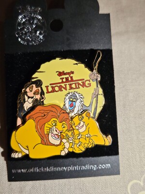 Disney Pin KÖNIG DER LÖWEN Mufasa Rafiki Simba Scar Sarrabi 3D
