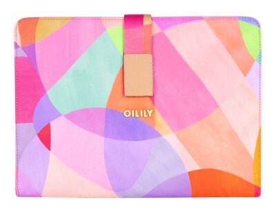 Oilily Libby Laptop Sleeve Laptop Sleeve Prism Pink bunt Neu