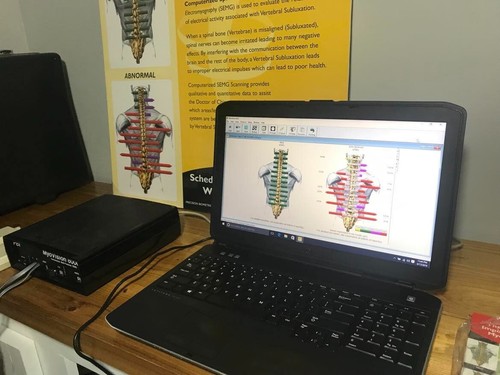 Myovison 8000 sEMG Chiropractic Scanner with laptop and Free Software - Picture 2 of 4