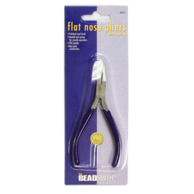 BeadSmith  PL500 Serie Flachzange mit Doppelfeder PVC-Griff * Werkzeuge