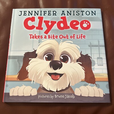 SIGNED Jennifer Aniston Clydeo Children s Hardcover Book Friends JSA COA  NEW 
