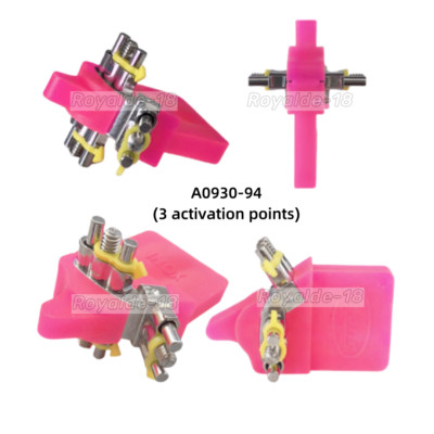 Leone Dental Three Way Screw Upper Orthodontic Expansion 3 Activation Points