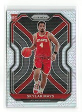 SKYLAR MAYS #255 RC 2020-21 PANINI PRIZM HAWKS SILVER