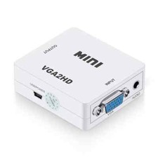 Mini VGA2HDMI VGA to HDMI Audio Video Conveter Adapter for DVD PC To TV Monitor