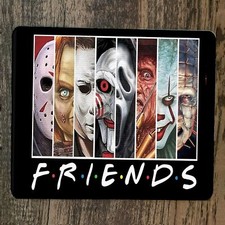 Mouse Pad Halloween Horror Friends