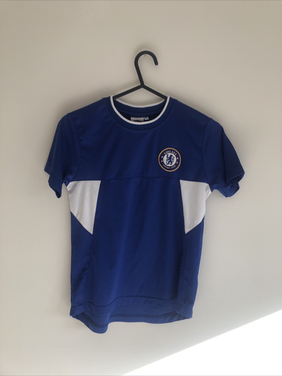 Chelsea Blue Football Training Shirt Kids Size Medium Boys UK