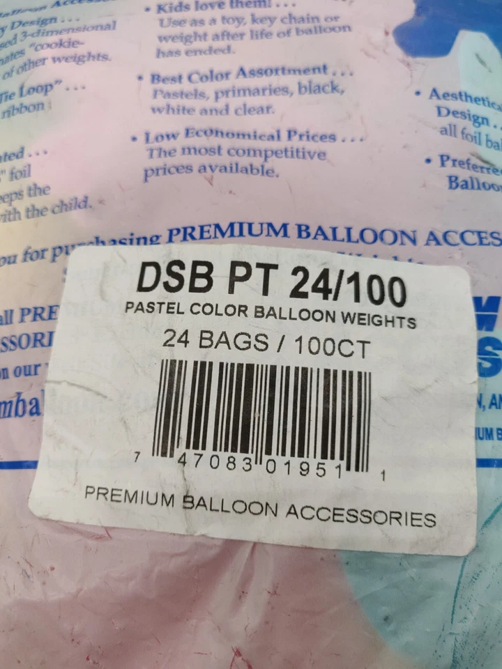 Bolsa de 100 Pesos Globo Mylar Lámina 8 Gramos Colores Pastel Surtidos Foto 3 de 4