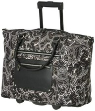 NUEVO CON ETIQUETAS CALPAK Zanny Legacy 21 pulgadas bolso de mano en negro Legacy