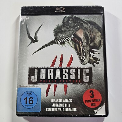 Jurassic Triple Feature - BLU-RAY NEU&OVP
