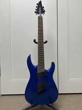 Jackson X Series SLAT7 MS Multiscale Soloist 7 String Electric Guitar - Blue