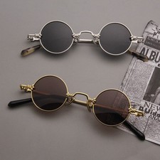 Unique Design Vintage Small Round Sunglasses Men Women Polarized Glasses