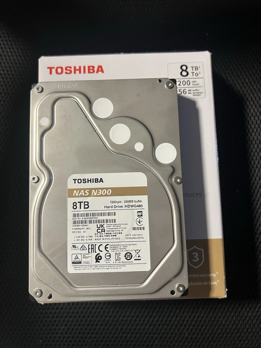 Toshiba SATA III 8 TB Internal Hard Disk Drives for sale | eBay