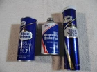 Vintage Kerr Mcgee Blue Velvet Oil & Brake Fluid Cans & Grease Tube New