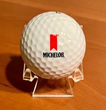 Vintage Michelob Beer Alcohol Advertising Logo Golf Ball