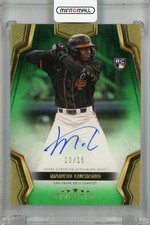 2024 Topps Five Star Marco Luciano Five Star Auto Green /15