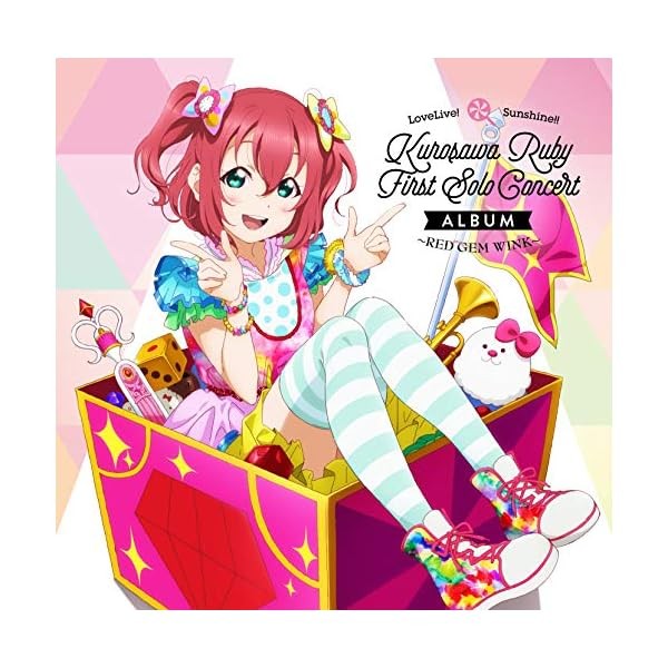 LoveLive Sunshine Kurosawa Ruby First Solo Concert Album RED GEM WINK CD Jap